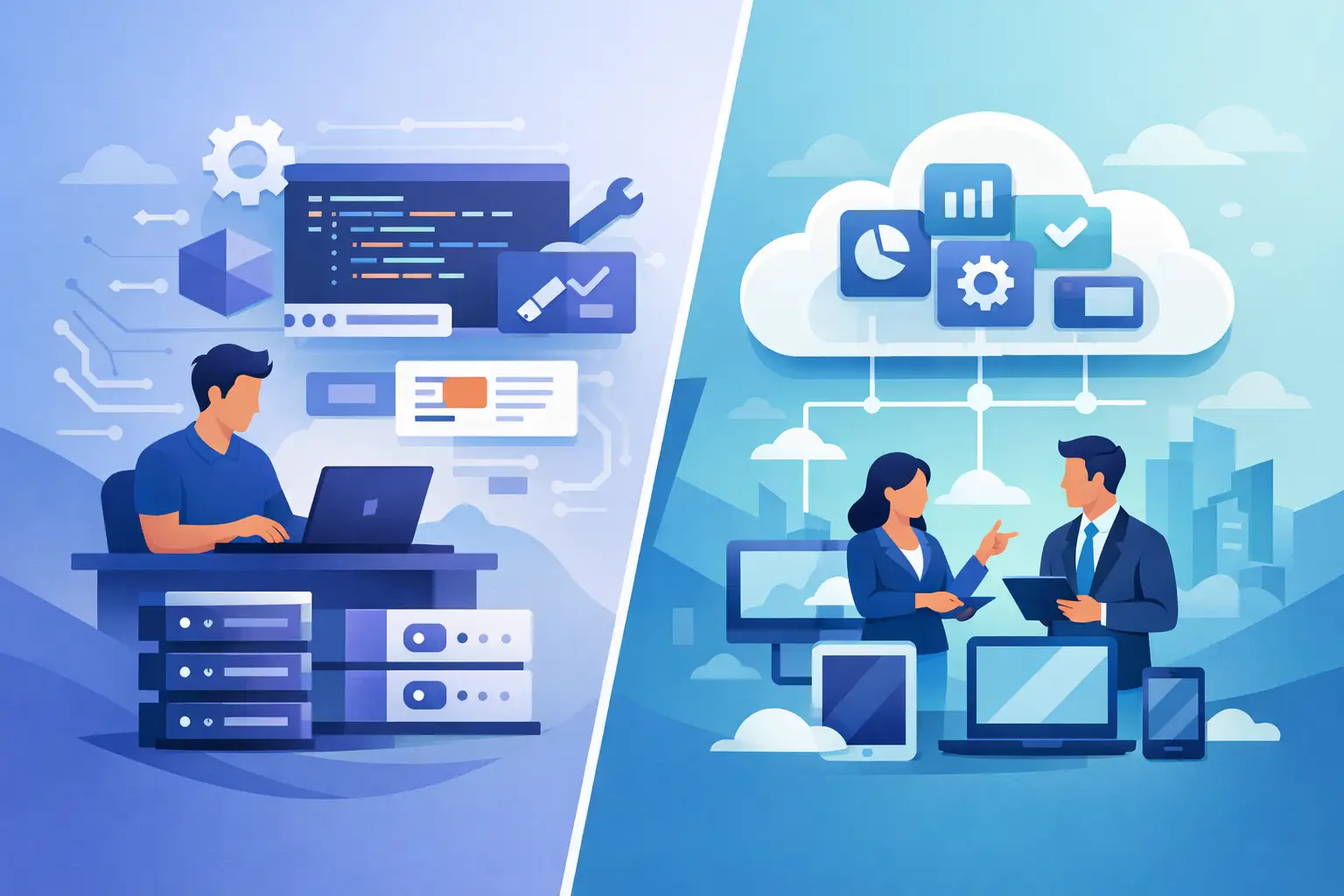 Custom Software vs SaaS for Growing Businesses