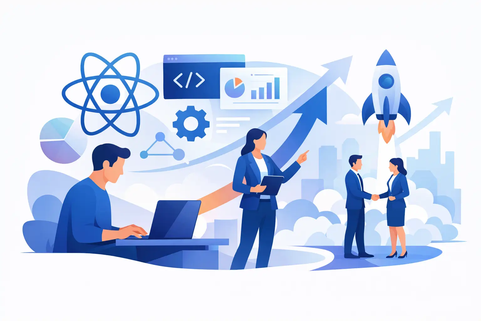 How a Custom React Development Agency Drives Growth