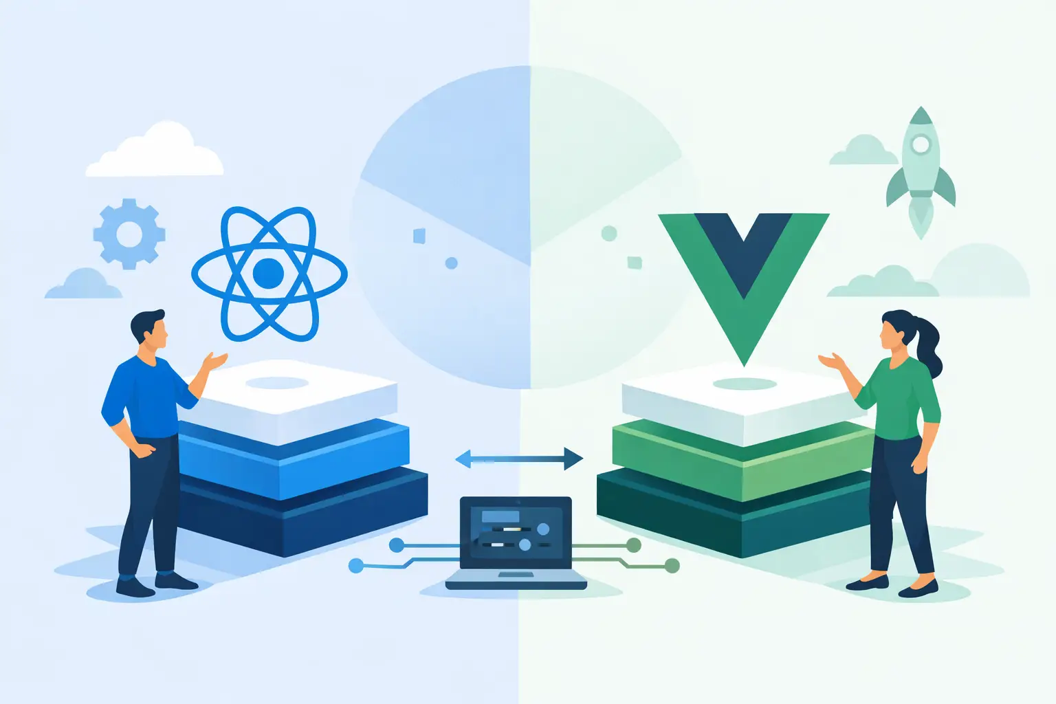 React vs Vue for Startups: Choosing the Right Stack