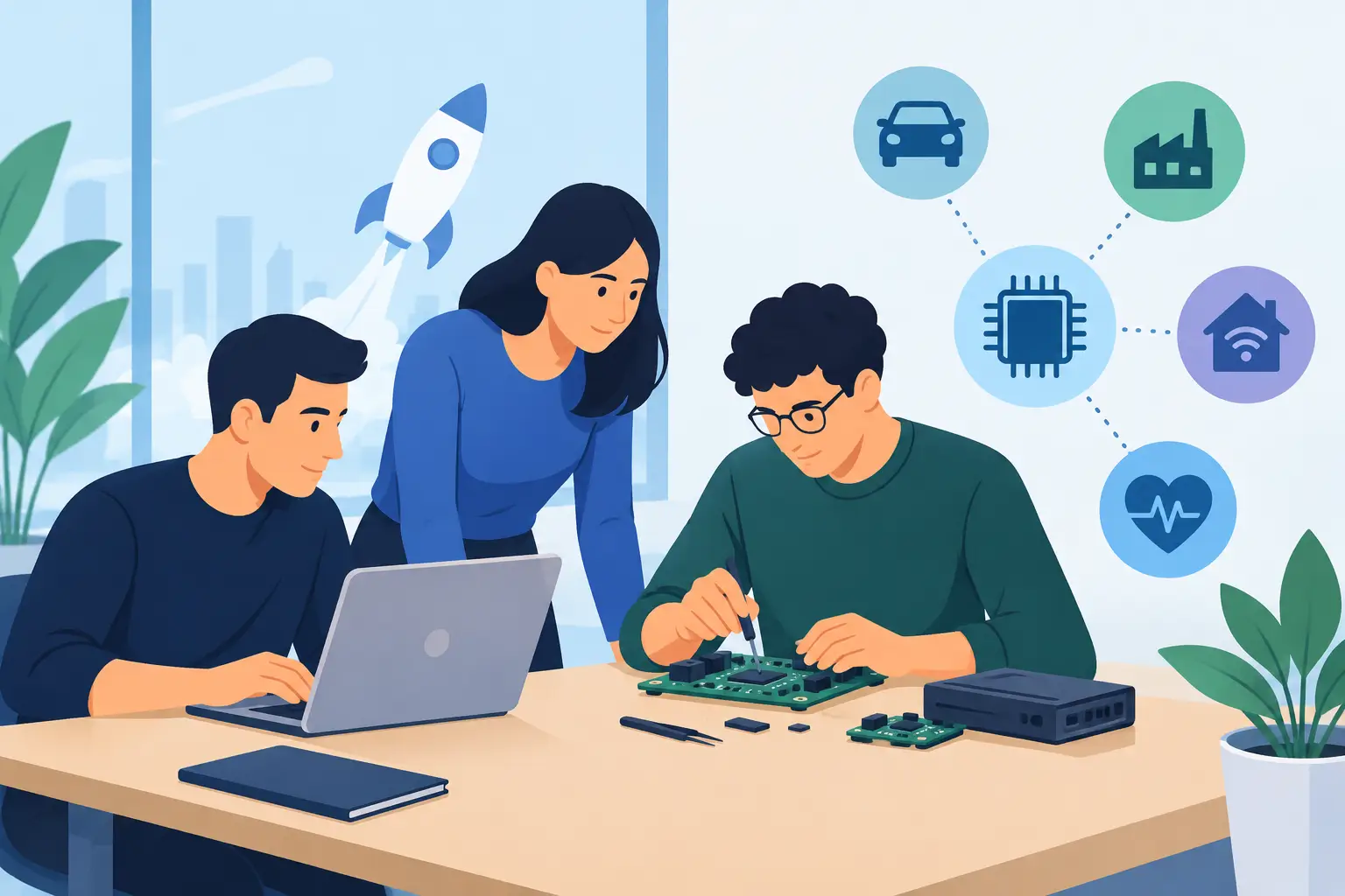 When to Hire Embedded Software Engineers for Startups